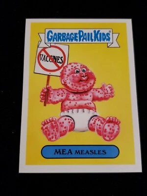 2016 Garbage Pail Kids 8b MEA MEASLES  Apple Pie AMERICANA DEVOLVED GPK - Image 1 of 2