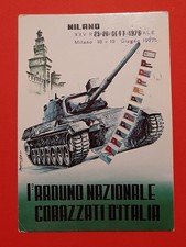 Cartolina Milano - 1° Raduno Nazionale Corazzati D' Italia - 1980