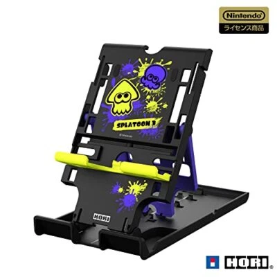 Soporte de juego multifuncional Splatoon 3 con licencia Nintendo para Switch y Lite y EL Foto 1 de 4