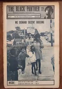 RARE The Black Panther Party Newspaper Community News Service January 24th 1970 - Picture 1 of 2