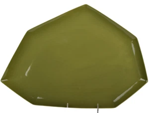 DIANE VON FURSTENBERG DVF Powerstone Avocado Green Large Serving Platter New - Picture 1 of 5