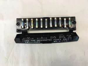 MAZDA RX3 808 SEDAN COUPE WAGON FUSE BOX WITH COVER SECOND-HAND GENUINE - Bild 1 von 7