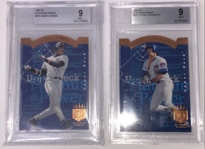 1993 SP Platinum Power BGS 9 Lot Barry Bonds & Ryne Sandberg Low Pop - Picture 1 of 1
