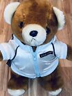 80er Jahre Vintage Jaguar Teddybär mit Jacke Stil Auto Vintage Teddy Auto Company