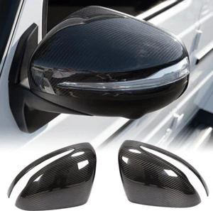 DRY CARBON Side Mirror Cover Cap for Benz G-Class G500 G63 G350 G55 G65 W464 - Picture 1 of 16