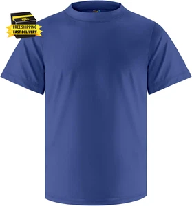 Boys Rash Guard Short Sleeve Swim Shirt UPF+ 50 Rashguard for Toddler Kids Youth - Picture 1 of 7