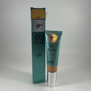 IT Cosmetics CC+ Natural Matte Foundation SPF 40 - Medium - EXP 12/25 - Picture 1 of 5