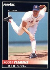1992 Pinnacle #95 Roger Clemens Boston Red Sox