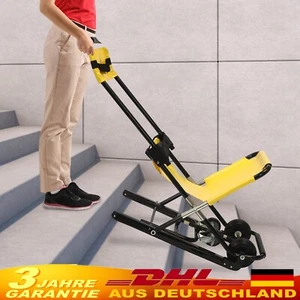 Treppenstuhl Medizinischer Notfall Evakuierung 4 Rollen Lift Rollstuhl 350,53LBS - Bild 1 von 21