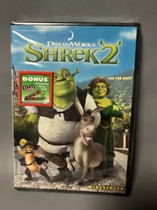 Shrek 2 (DVD, 2004, Widescreen), New, Sealed - Foto 1 di 6