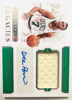 2018 National Treasures DEE BROWN Lasting Legacies PATCH AUTO /49 Boston Celtics - Image 1 of 4