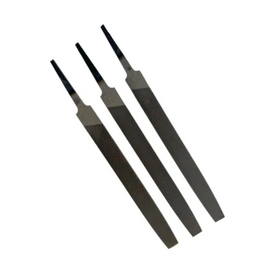 Proops Brothers Set of 3 Engineers Files 6" Flat Smooth, 2nd Cut & Bastard F9973 - Image 1 of 4