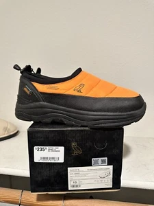 Ovo Suicoke Pepper Low TNF Orange snow puffer nylon sneakers boots Mules Clogs - Picture 1 of 6