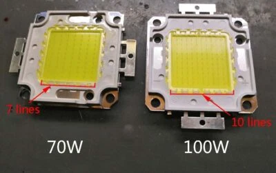 12V 36V High Power LED Lampe Leuchte COB SMD Birne Chip DIY 10W 20W 30W 50W 70W 100W - Bild 1 von 2