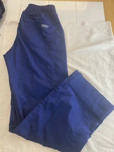 Cherokee Workwear Medical Uniform Scrub Bottom Navy XS  - Picture 1 of 6