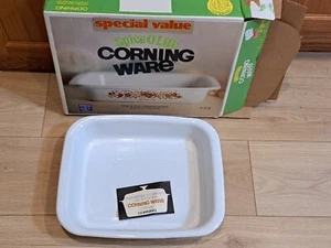 CORNING WARE A-21-8 SPICE O' LIFE LE ROMARIN Open Roaster Original Box 1970S EUC - Picture 1 of 6