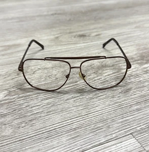 Monturas de gafas de aviador LACOSTE L132S 210 solo 60-12-140 mm marrón bronce metal - Imagen 1 de 5