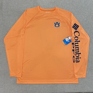 Camisa Columbia PFG Auburn Tigers Manga Larga Para Hombres XL Omni Tono UPF50 Nueva - Imagen 1 de 9