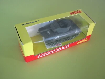 SOLIDO MILITAIRE 40 EME ANNIVERSAIRE LIMITE DESTROYER M10 + BOITE + NOTICE TTBE - Photo 1/4