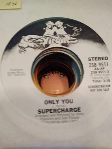 Supercharge, Only You ~ NM 1976 Virgin promo 45 - Picture 1 of 1