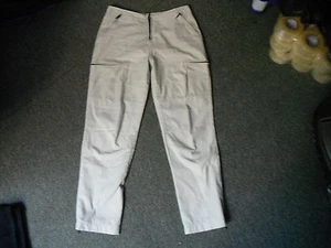 Pantalones de mezclilla Firetrap de ajuste regular talla 12 pierna 28" marfil descolorido para dama - Imagen 1 de 4