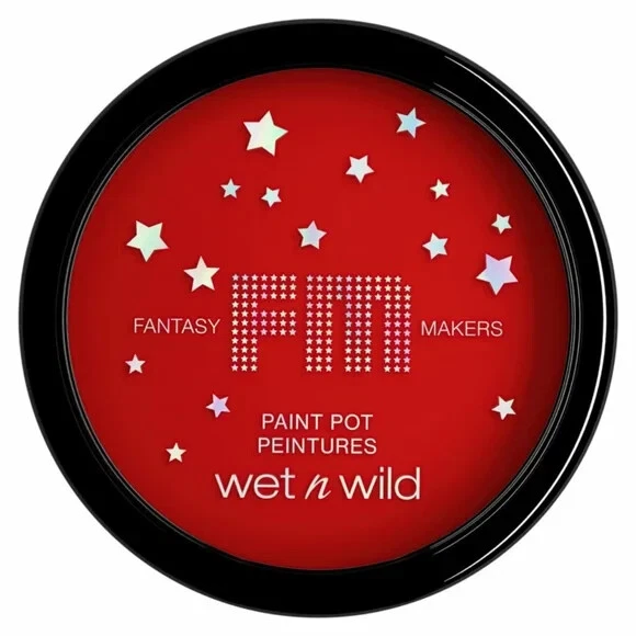 Pintura corporal Wet n Wild FM Fantasy MAKERS PAINT pote VERMELHO NOVO - Imagem 1 de 3