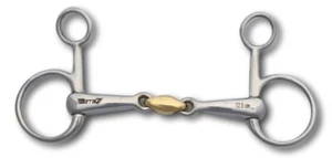 Baucher Bit with Copper Oval link Mouth - Stainless Steel 230 SS CR - Picture 1 of 3
