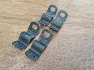 RENAULT 5 GT TURBO USED INNER REAR SIDE WINDOW FITTINGS METAL HINGES SET OF FOUR - Picture 1 of 1