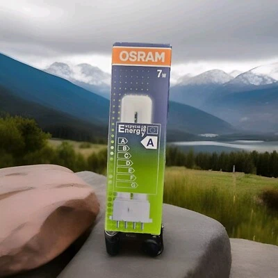 Osram 7W 4 pin 840 PLS Dulux-SE PL-S 7 watt 2G7 Cool White - Image 1 of 3