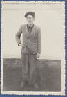 Handsome Man in Glasses, Cute Guy in a Beret Soviet Vintage Photo USSR