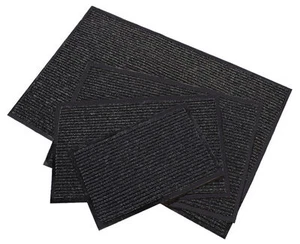 Schmutzfangmatte schwarz - 60 x 90 cm - Fußmatte Fußabtreter Türmatte Außen - Bild 1 von 2