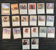 Magic The Gathering 20 White Card Lot - Excellent Condition 1994 through 2002 