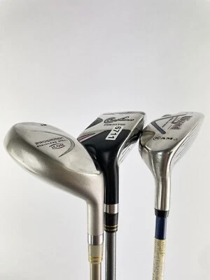 Golf Ladies Hybrid Set 18,21&24* Ladies Graphite /Right /New Grips /6711 - Image 1 of 4