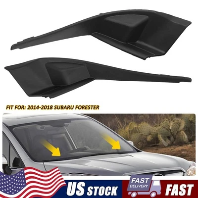 Pair Cowl End Seals For 2014-2018 Subaru Forester 4 Door Wagon 91423SG000 G010 - Image 1 of 4