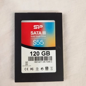 Silicon Power 120GB SSD Slim S55 SATA III 2,5 Zoll Solid State Drive - Bild 1 von 3
