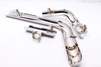 Protector Térmico De Escape Cromado Harley-Davidson Low Rider 1750 FXLR 19-19 - Imagen 1 de 4