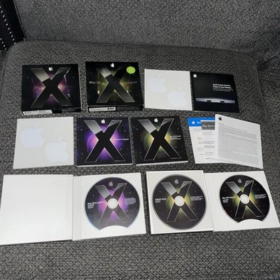 Mac OS X Leopard v10.5.1 Retail Version Install DVD MB427Z/A Sever Purple X - Image 1 of 4