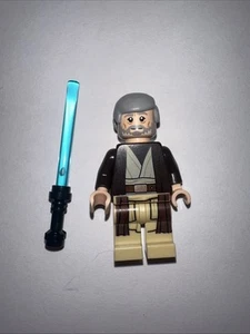 LEGO Star Wars Obi-Wan Kenobi Dark Brown Hooded Coat Minifigure SW0552 - Picture 1 of 2