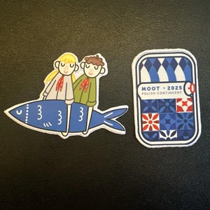 World Scout Moot Jamboree Portugal 2025  Official subcamp badges. Very Rare  - Picture 1 of 1