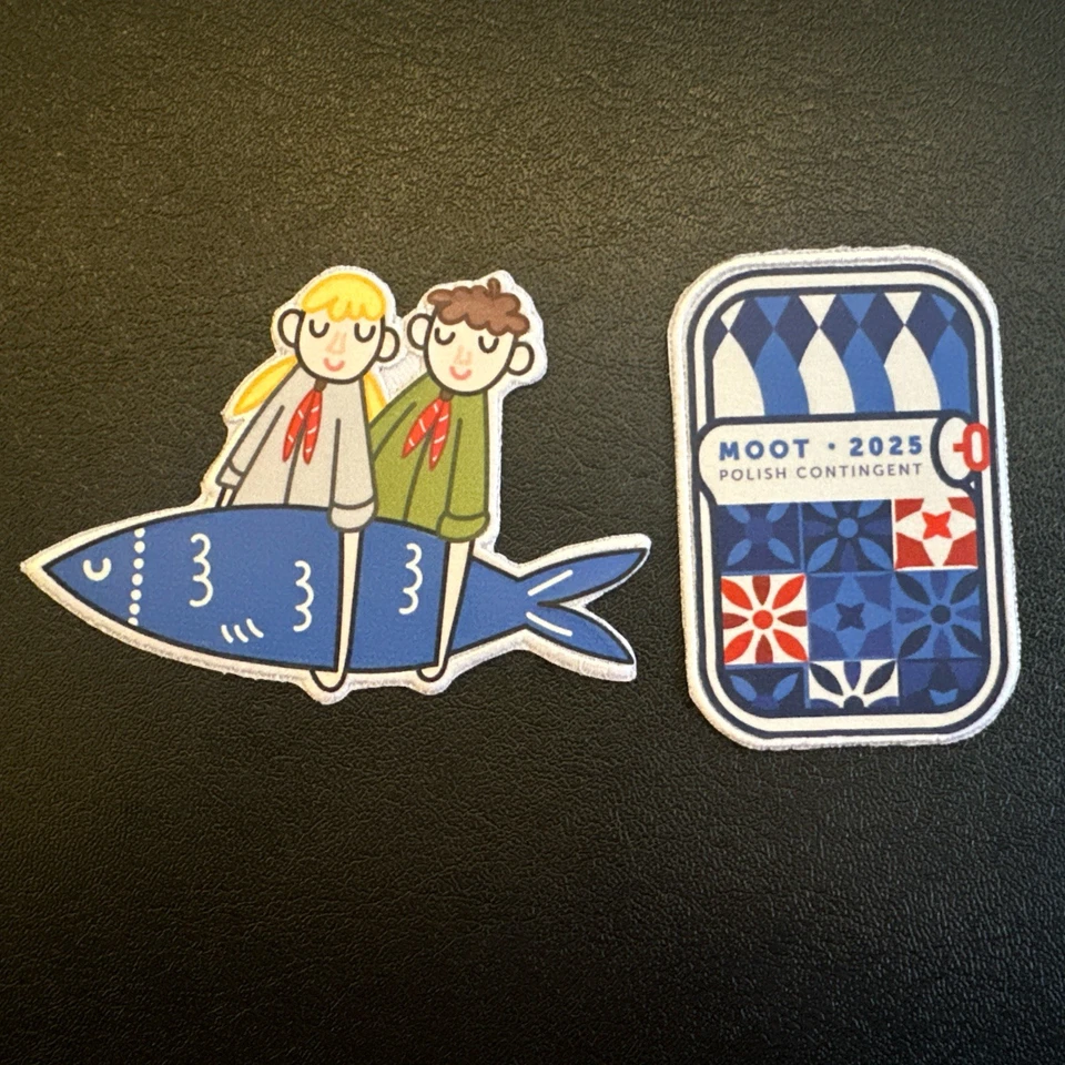 World Scout Moot Jamboree Portugal 2025  Official subcamp badges. Very Rare  - Image 1 of 1