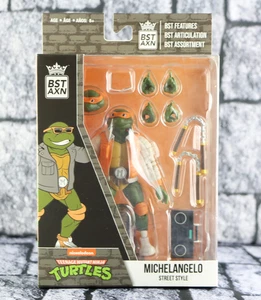 BST AXN Teenage Mutant Ninja Turtles Michelangelo Street Style 5" 1/4 CHASE - Bild 1 von 6