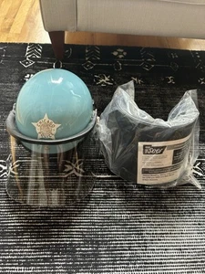 Chicago Police Riot Helmet Blue With New Shield - Picture 1 of 7