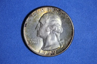 Estate Find 1939 D- Washington Quarter!!! #K57476 - Image 1 of 2