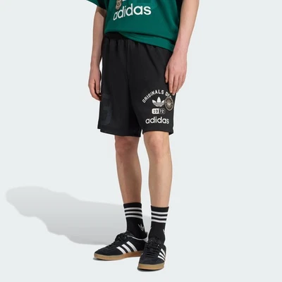adidas men adidas Originals Dept. Graphic Mesh Short - Image 1 of 4