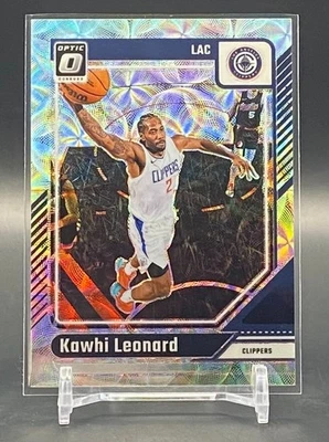 2024-25 Panini Donruss Optic Kawhi Leonard Premium Box Set #/249 Clippers #141 - Image 1 of 3