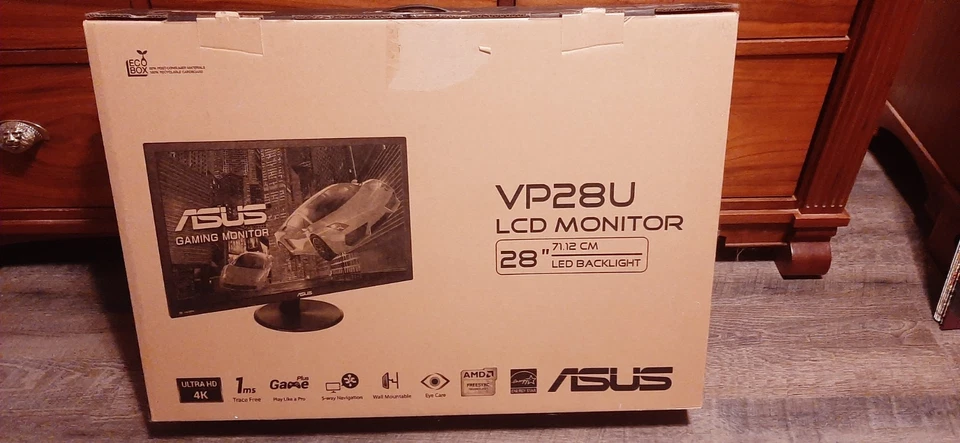 ASUS VP28UQG 28" LCD Monitor LED Backlight - Image 1 of 4