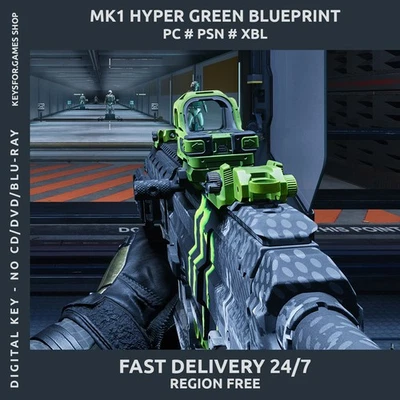 Call of Duty Black Ops 7 - MK1 Hyper Green Blueprint Monster Skin - Warzone COD - Bild 1 von 2