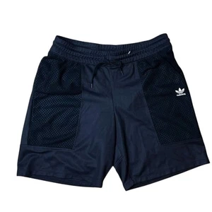 Adidas Osaka BQ5735 Navy Knit Shorts MEDIUM NWOT Activewear Basketball Shorts - Picture 1 of 12