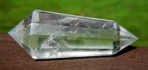 Vogel Inspired Double Terminated Quartz Crystal Wand - Picture 1 of 9