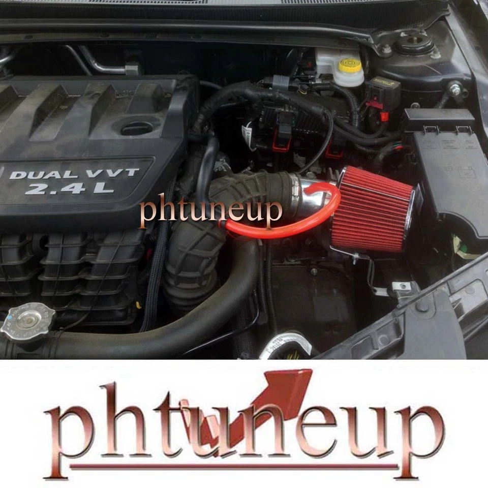 CHRYSLER SEBRING DODGE AVENGER 2007-2010 2,4 L RAM KIT DE ADMISIÓN DE AIRE ROJO Foto 1 de 1